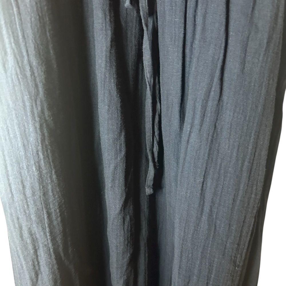 Navy Blue Sleeveless Maxi Dress Boho Tiered Summer Beach XS - Picture 3 of 12